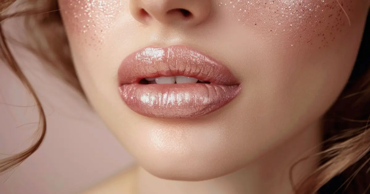 glitter lip gloss
