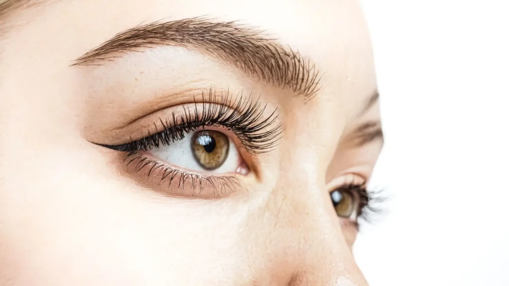 can you wear mascara with a lash lift