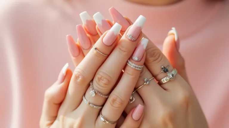 french tip nail designs