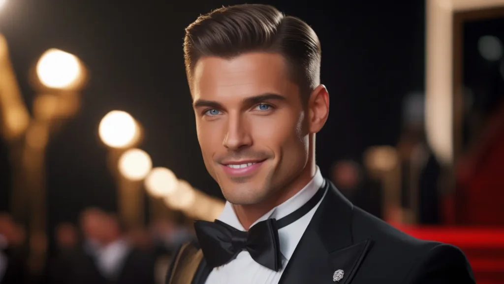 short hair men