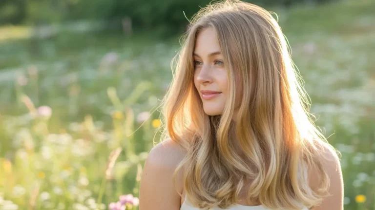 natural blonde hair