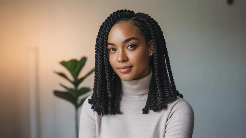 natural hair twist styles
