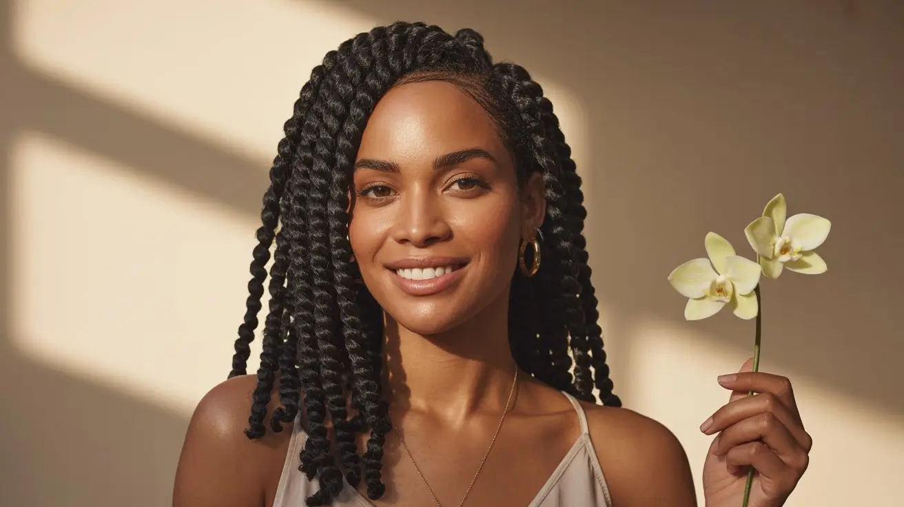 natural hair twist styles